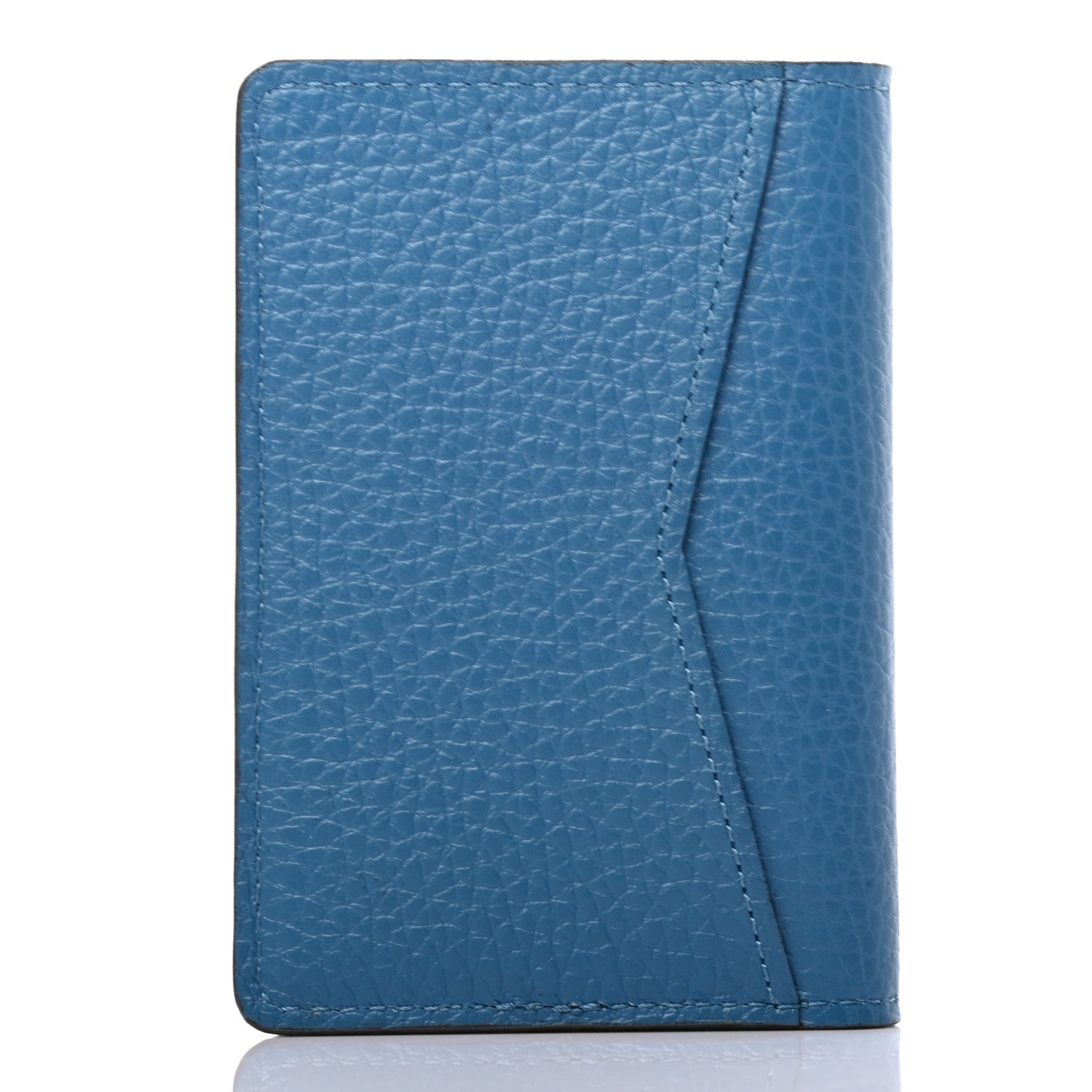 Louis Vuitton Taurillon Pocket Organizer Blue 3 of 7