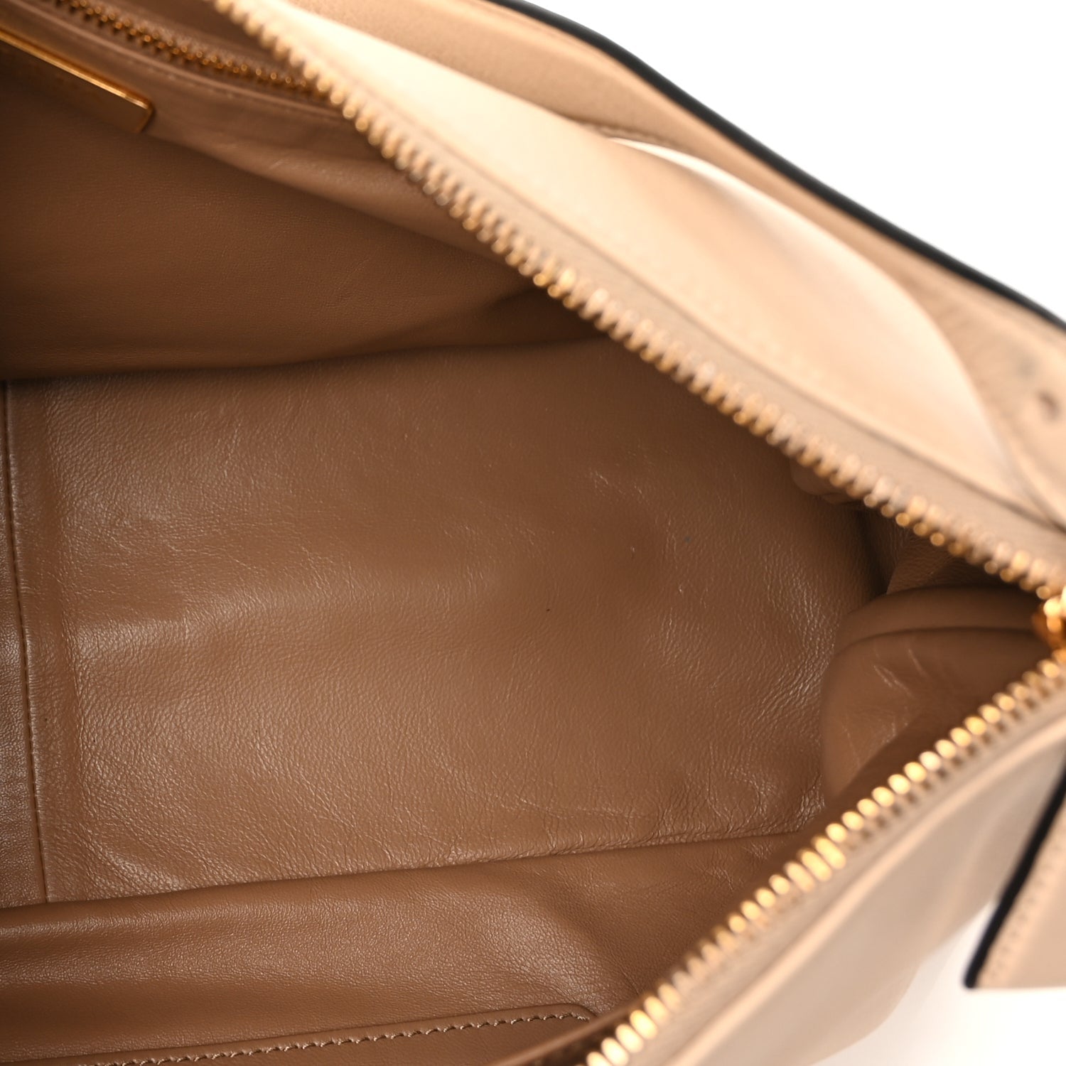 Prada Soft Calfskin Large Aimée Shoulder Bag  Travertine 4 of 8