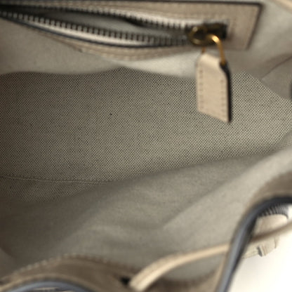 Gucci GG Supreme Monogram Azalea Calfskin Retro Interlocking G Buckle Backpack Beige Mystic White 4 of 8