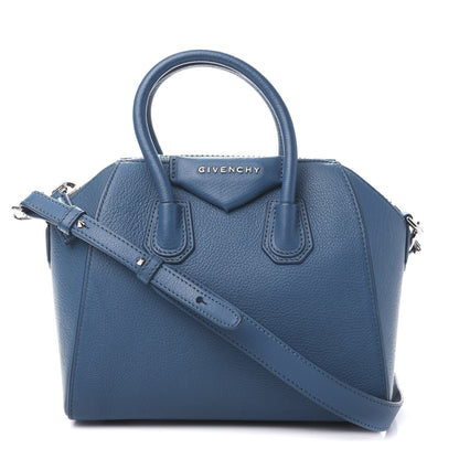Givenchy Sugar Goatskin Mini Antigona Medium Blue 1 of 11