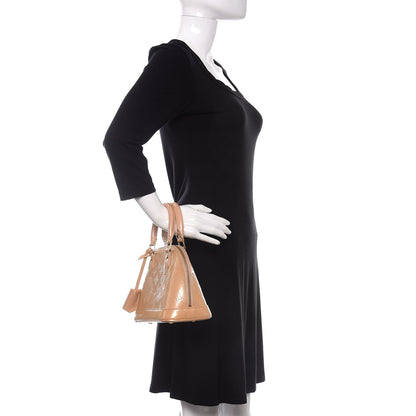 Louis Vuitton Vernis Alma BB Dune 3 of 11