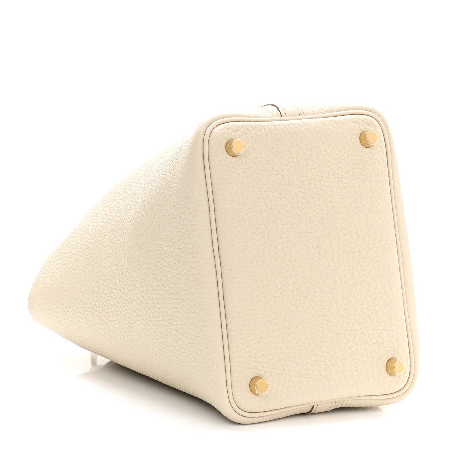 Hermes Taurillon Clemence Picotin Lock 18 PM Beton 3 of 10