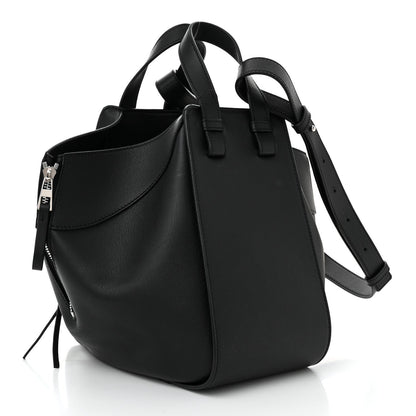 Loewe Calfskin Small Hammock Shoulder Bag Black 2 of 8