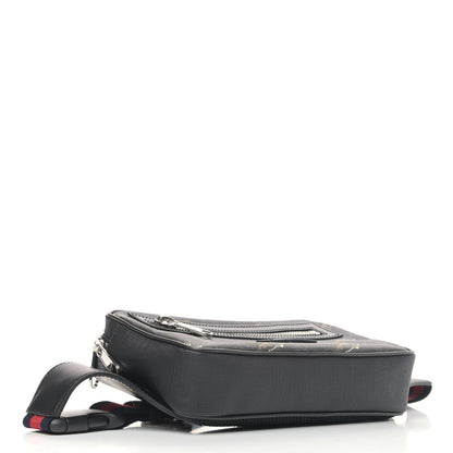 Gucci Soft GG Supreme Monogram Tigers Belt Bag Black Multicolor 3 of 4