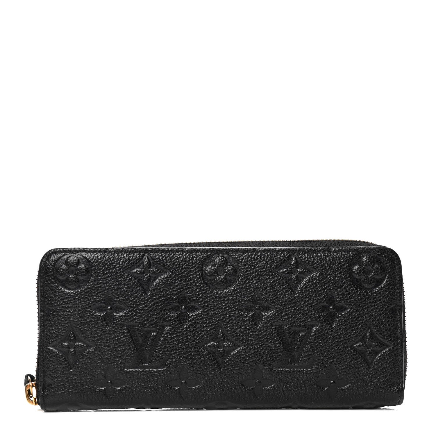 Louis Vuitton Empreinte Clemence Wallet Black 1 of 4