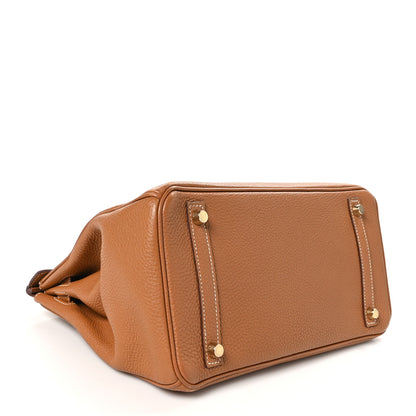Hermes Togo Birkin 30 Gold 4 of 14