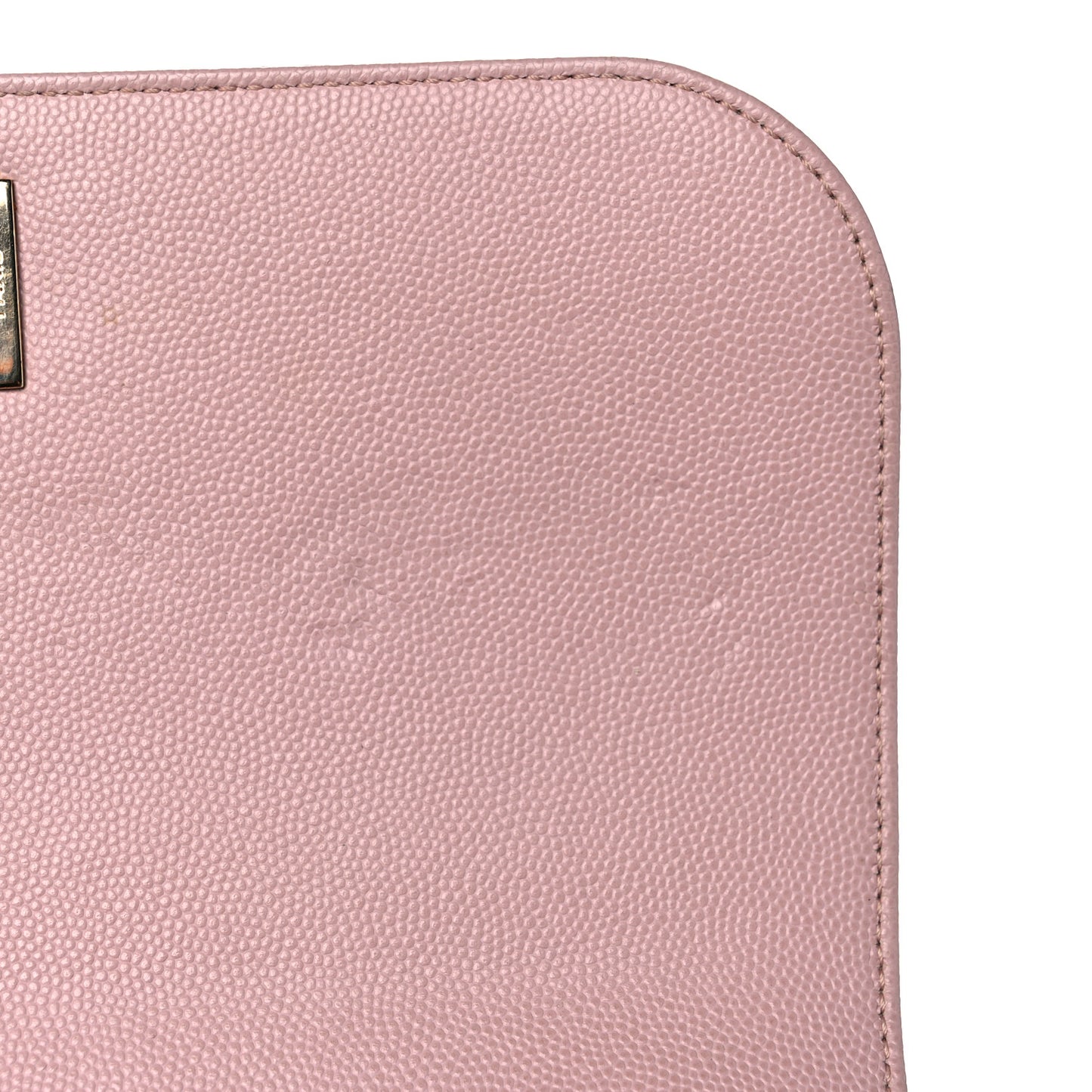 Caviar Quilted Medium Business Affinity Flap Light Pink