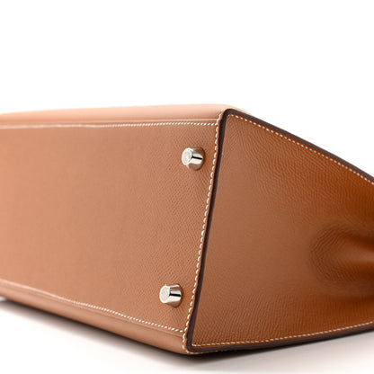 Hermes Epsom Kelly Sellier 28 Gold 10 of 10