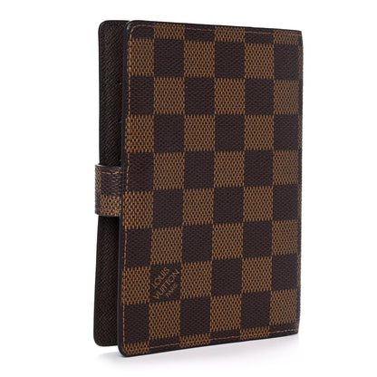 Louis Vuitton Damier Ebene Small Ring Agenda Cover 3 of 12
