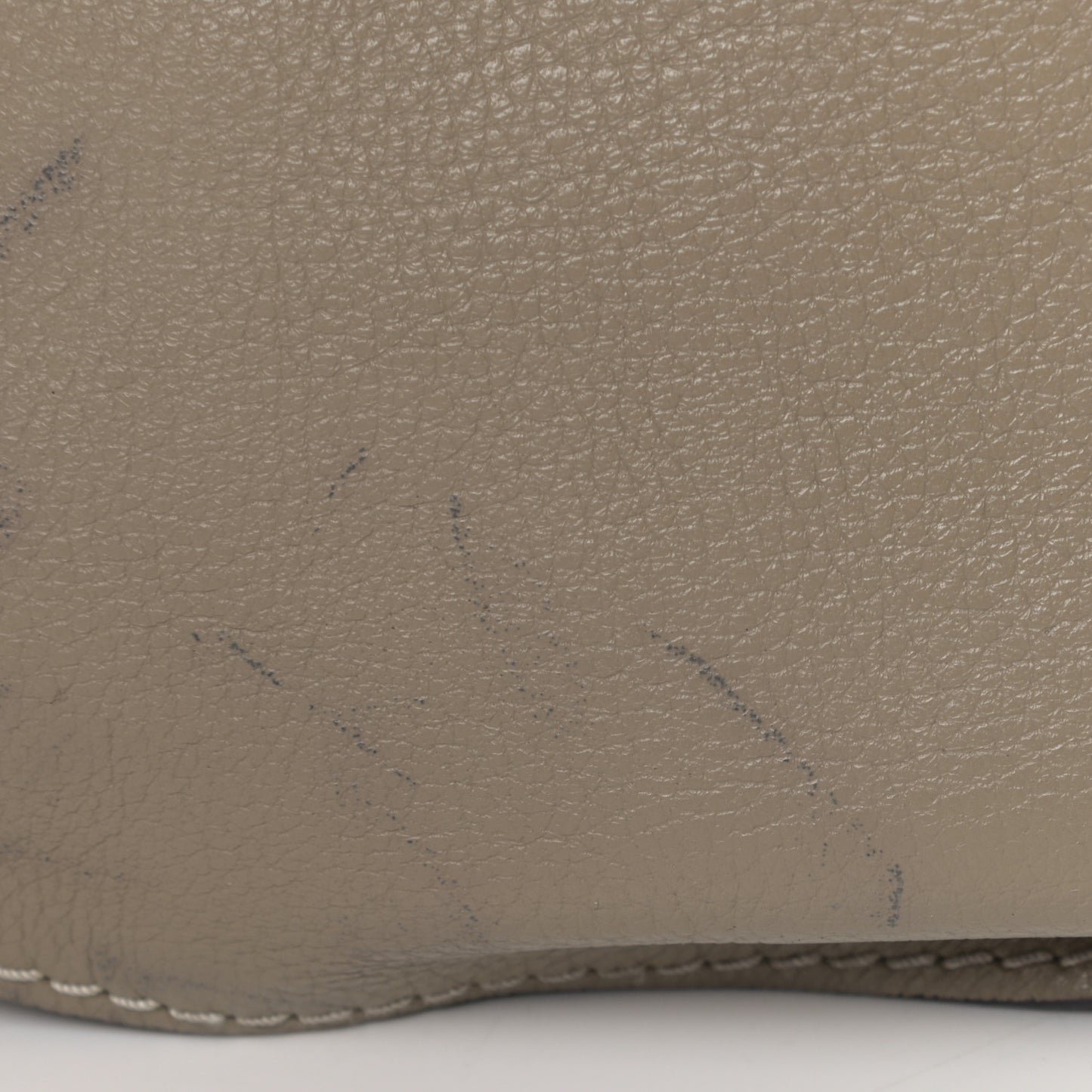 Calfskin Medium Marcie Satchel Beige