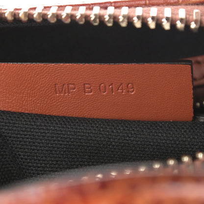 Givenchy Calfskin Crocodile Embossed Mini Antigona Cognac 7 of 10