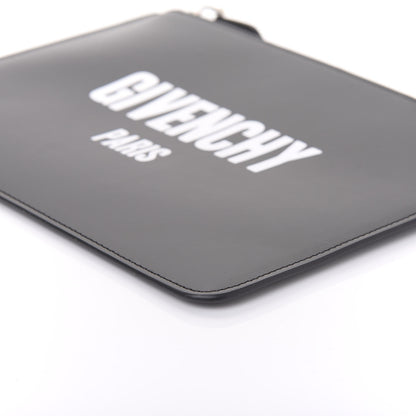 Givenchy Calfskin Medium Logo Pouch Black 7 of 10
