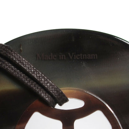 Hermes Buffalo Horn Lacquer Lift Necklace GM Bambou 3 of 5