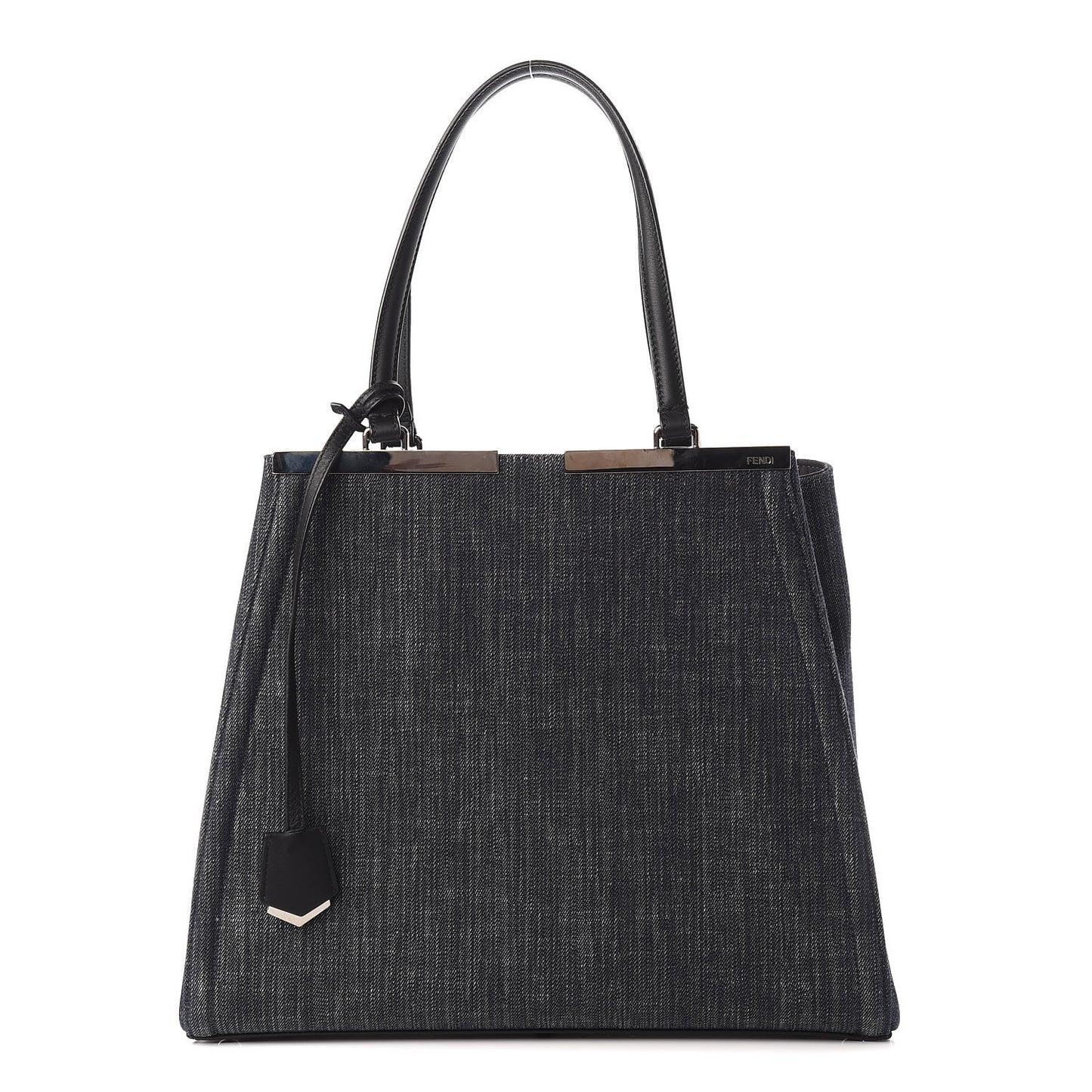 Denim Large 3Jours Tote Blue