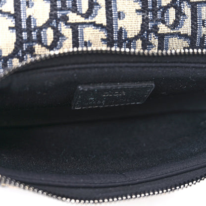 Christian Dior Oblique Arm Pouch Blue 4 of 9