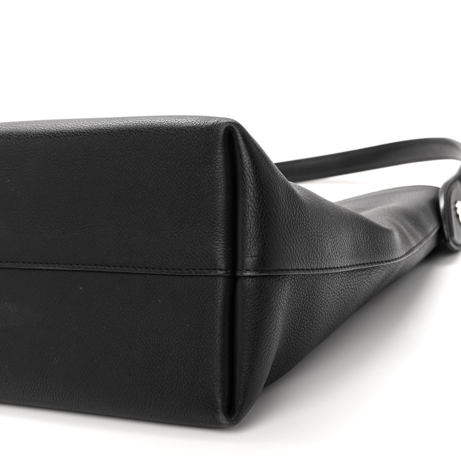 Louis Vuitton Calfskin Lockme Hobo Black 9 of 10