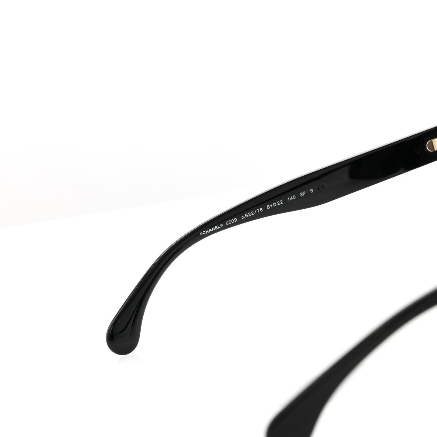 Acetate Square Sunglasses 5509-A Black