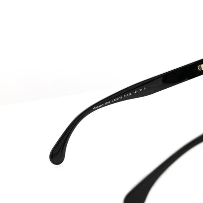 Chanel Acetate Square Sunglasses 5509-A Black 5 of 7