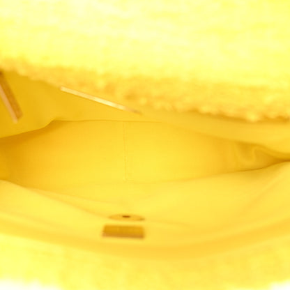 Chanel Tweed Quilted Medium Chanel 19 Flap Yellow 4 of 9