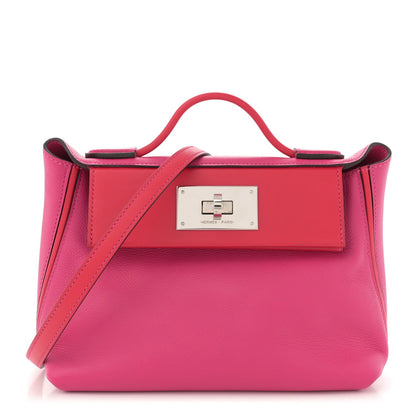 Hermes Evercolor Swift 24/24 21 Rose Mexico Rouge De Coeur Rose Mexico Rouge de Coeur 1 of 7