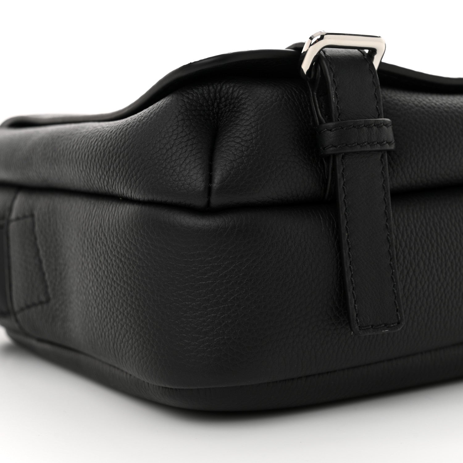 Loewe Soft Grained Calfskin XS Military Messenger Bag Black 9 of 11