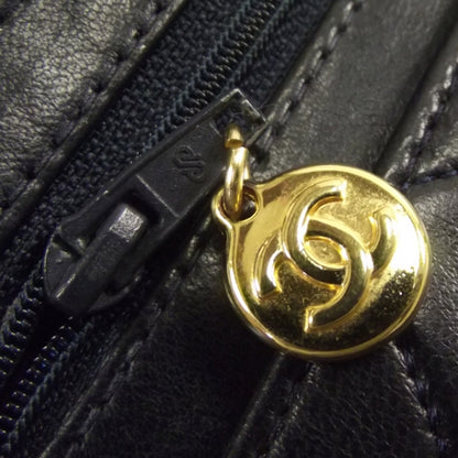 Chanel Quilted Lambskin Flap Navy 12 of 14