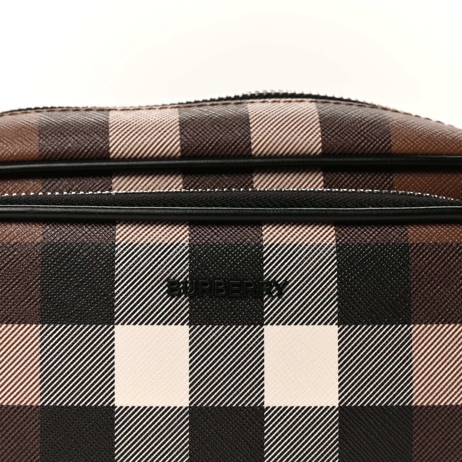 Burberry Canvas Check Paddy Messenger  Birch Brown 6 of 8