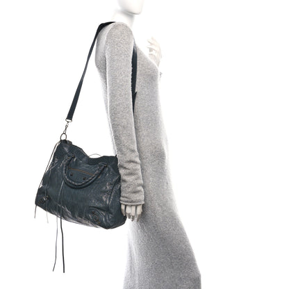 Balenciaga Agneau Classic Hardware Velo Anthracite 2 of 12