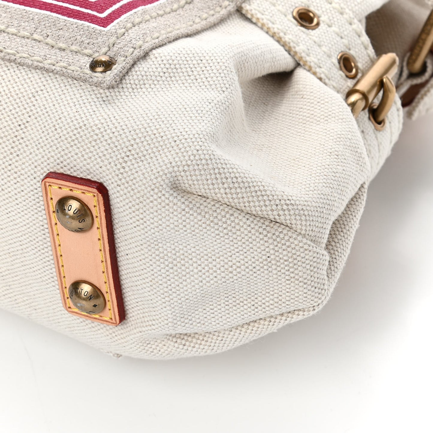 Toile Globe Shopper Cabas PM Red