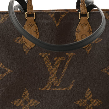 Louis Vuitton Reverse Monogram Giant Onthego MM 7 of 11