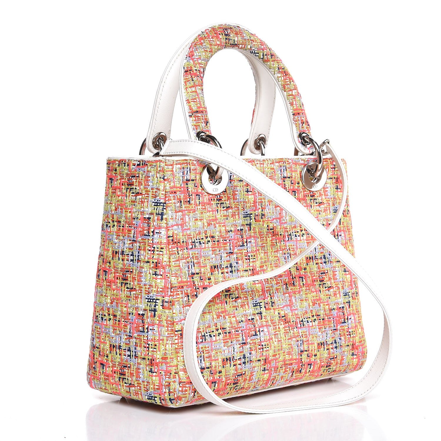 Christian Dior Tweed Medium Lady Dior Multicolor 3 of 7