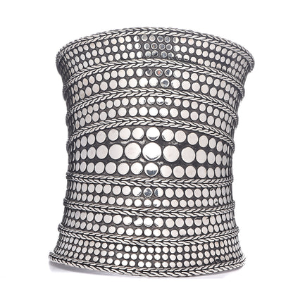 John Hardy Sterling Silver 81mm Dot Cuff Bracelet 1 of 4