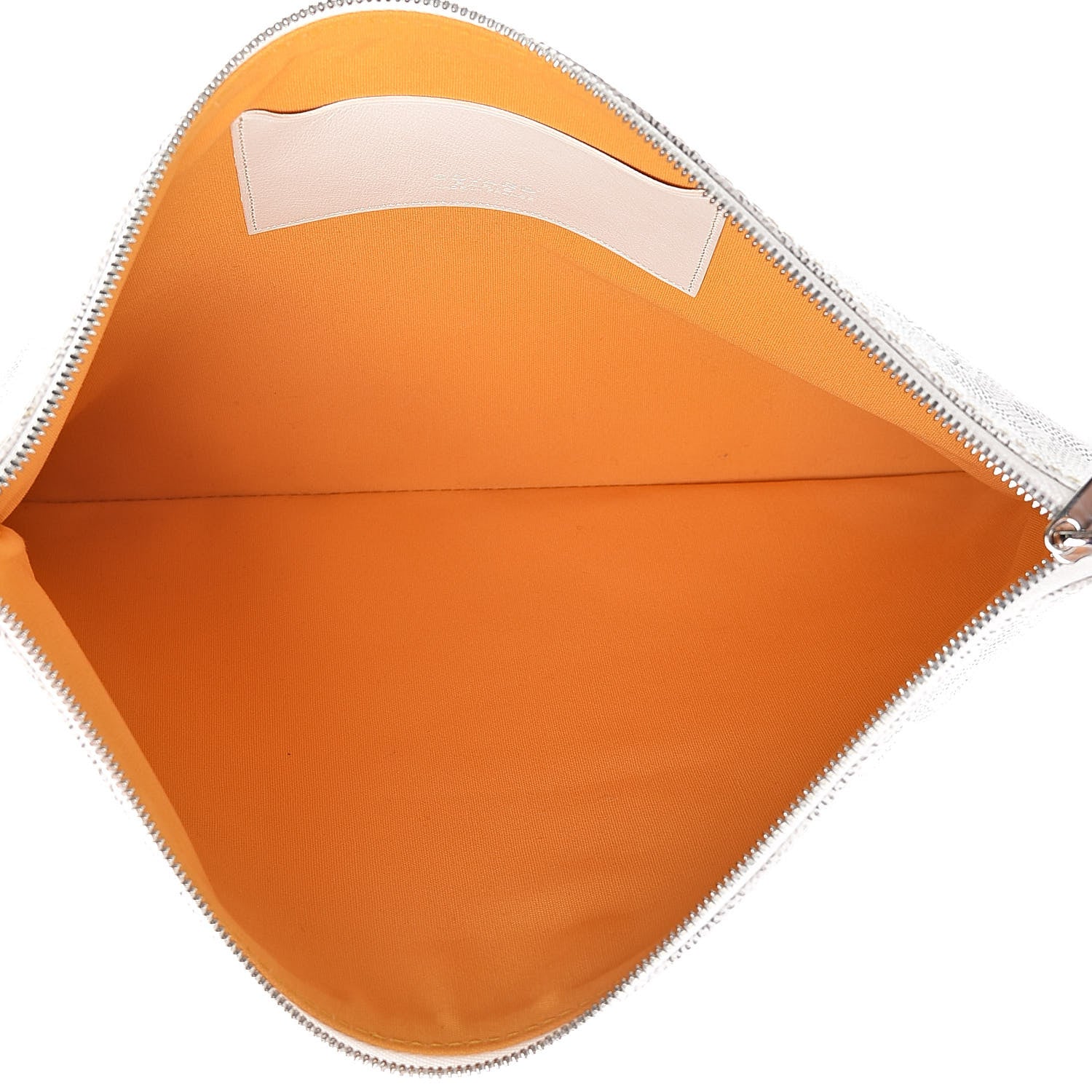 Goyard Goyardine Senat Pochette MM White 5 of 8