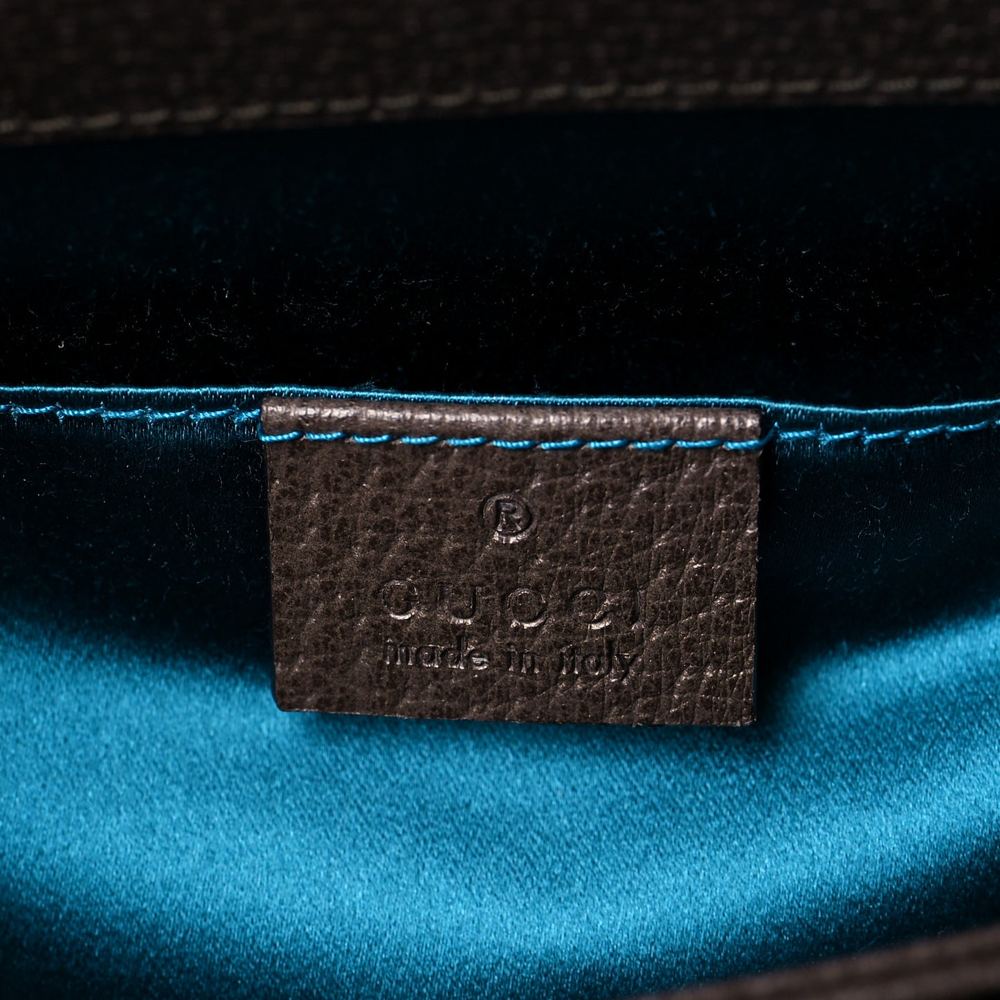 GG Supreme Monogram Web Small Ophidia Chain Shoulder Bag Brown