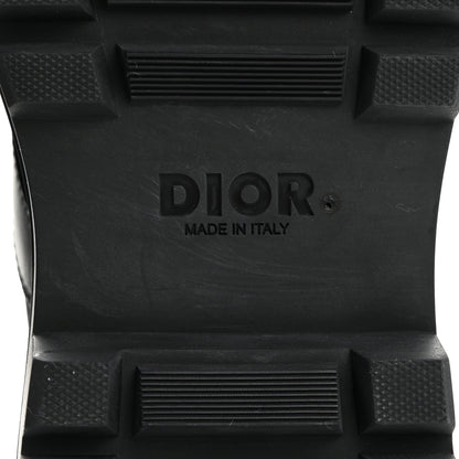 Christian Dior X Peter Doig Calfskin Camouflage Explorer Mens Boots 41 Black Multicolor 8 of 8