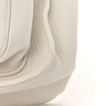 Hermes Taurillon Clemence Steve 35 White 19 of 20