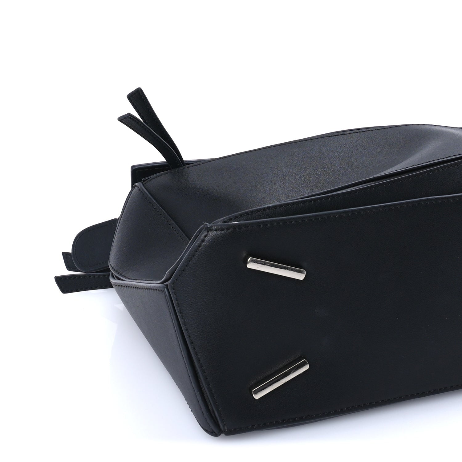 Loewe Calfskin Small Puzzle Bag  Black 7 of 7
