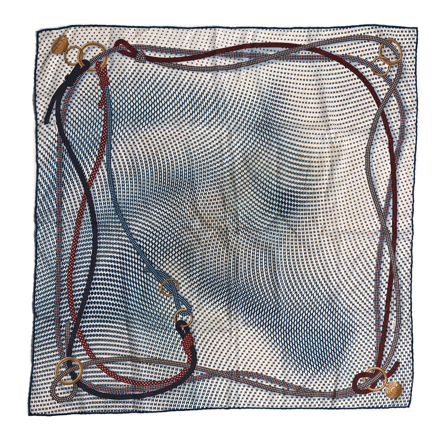 Hermes Silk Cheval Mirage Scarf 70 1 of 3