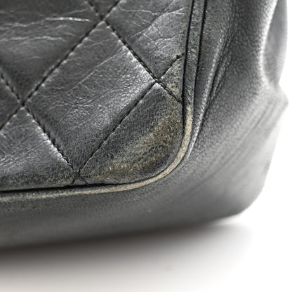 Chanel Lambskin Quilted Medium Double Flap Bijoux Chain Black 11 of 17