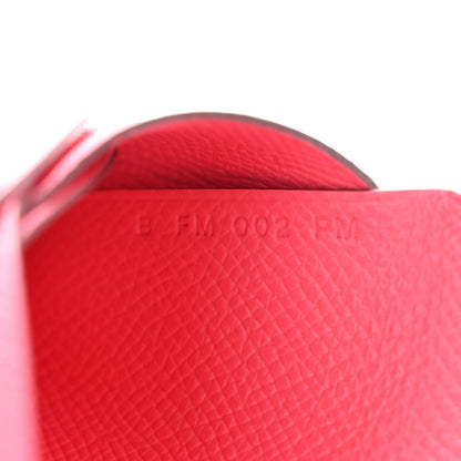Hermes Epsom Calvi Duo Card Case Rose Azalee 7 of 9
