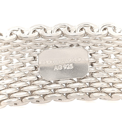 Tiffany Sterling Silver Somerset Mesh Bracelet 3 of 4