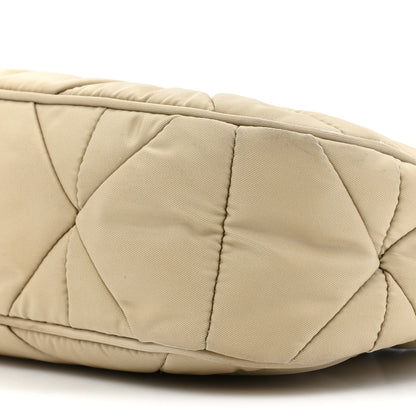 Prada Re-Nylon Triangle Quilted Padded Patchwork System Shoulder Bag Deserto 7 of 15