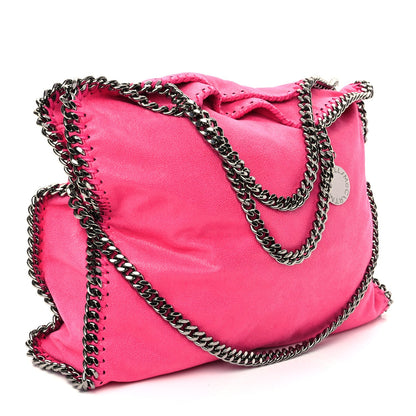 Stella McCartney Shaggy Deer Falabella Fold Over Tote  Hot Pink 2 of 9