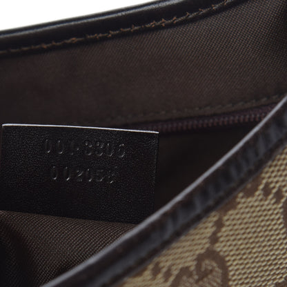 Gucci Monogram Web Jackie O Hobo Dark Brown 6 of 9