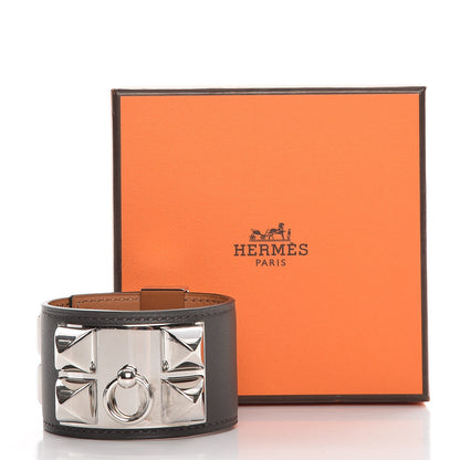Hermes Swift Collier de Chien CDC Bracelet S Graphite 8 of 8