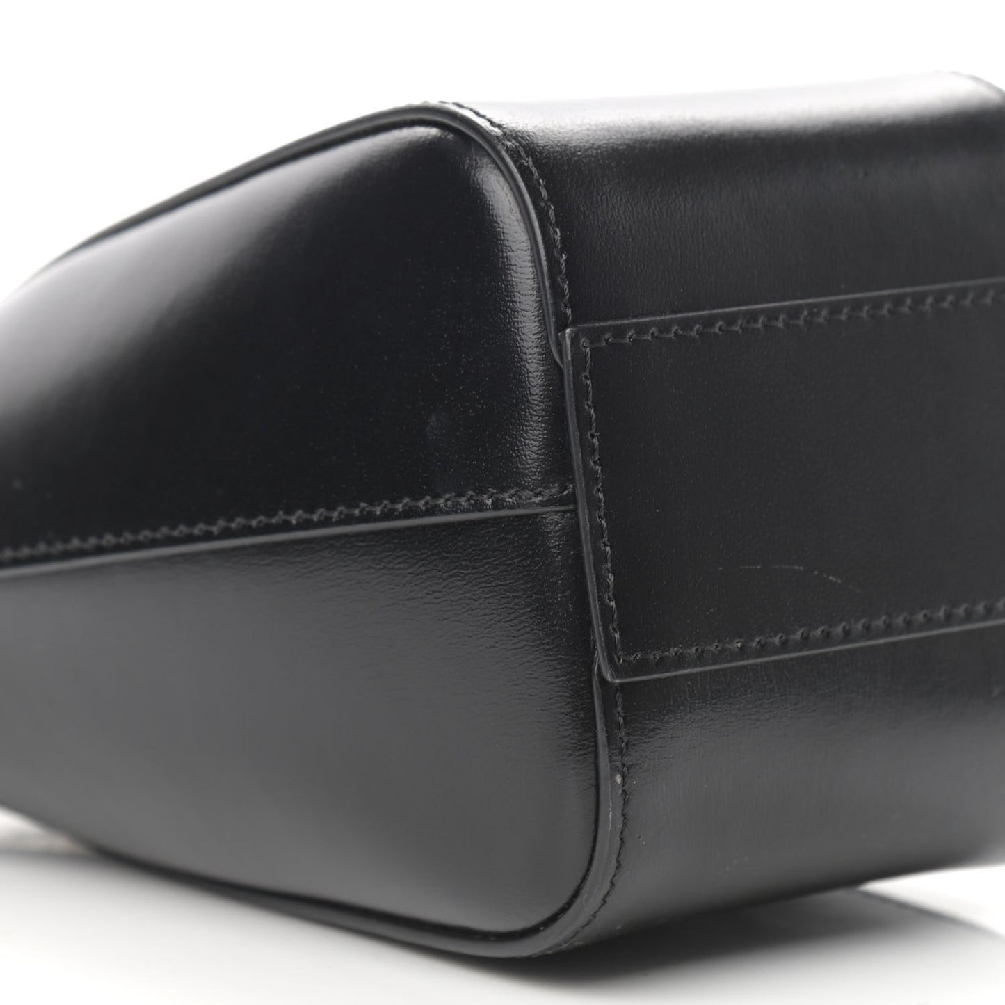 Calfskin Mini Vertical Antigona Black