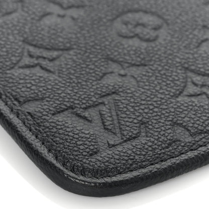 Louis Vuitton Empreinte Carryall PM Pochette Black 7 of 8