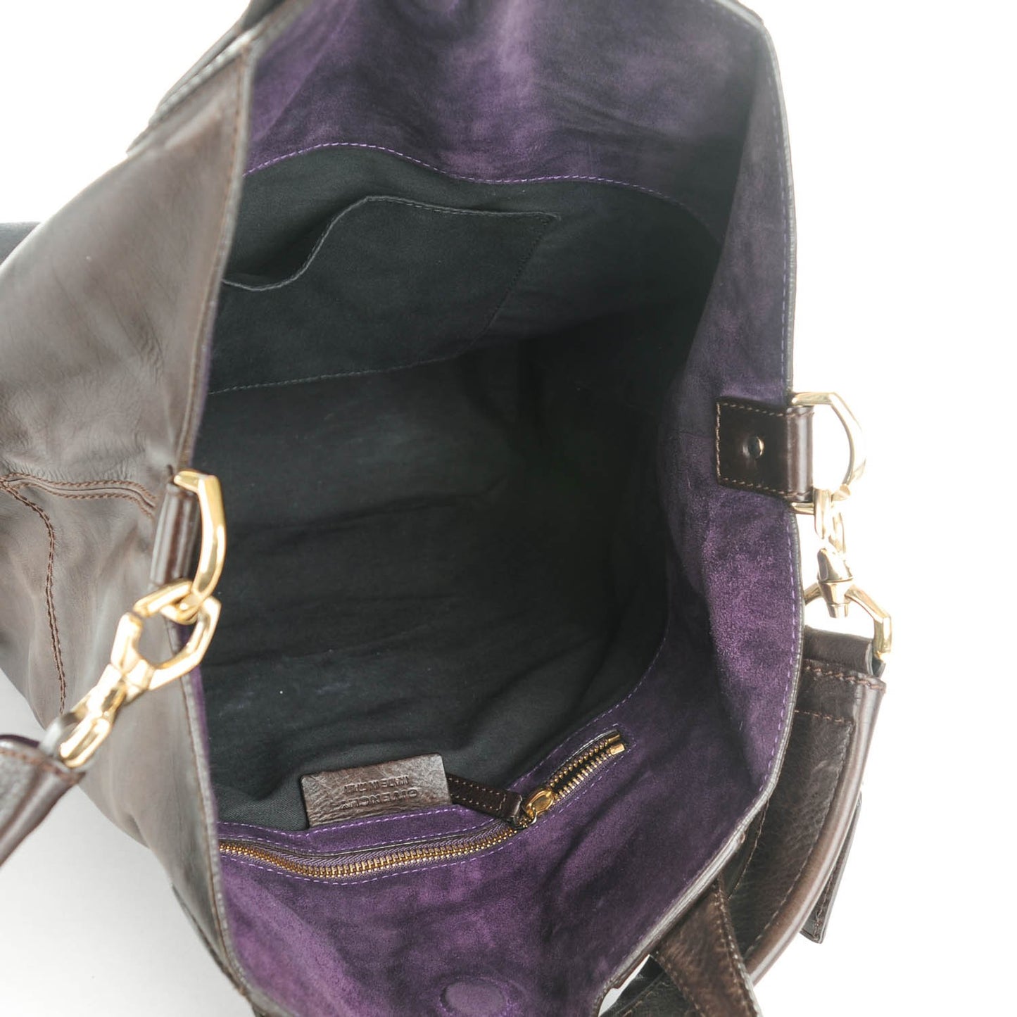 Lambskin North South Nightingale Dark Brown