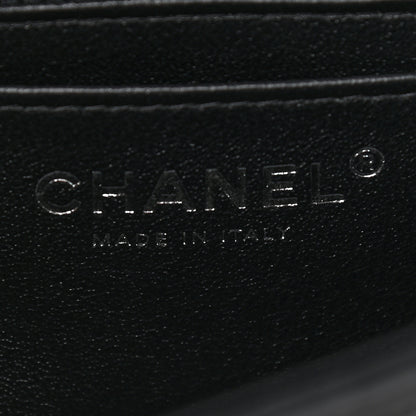 Chanel Lambskin Quilted Mini Rectangular Flap Black 6 of 9