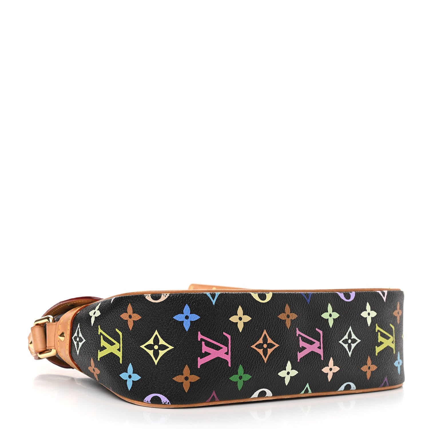 Louis Vuitton Monogram Multicolor Sologne Black 4 of 12